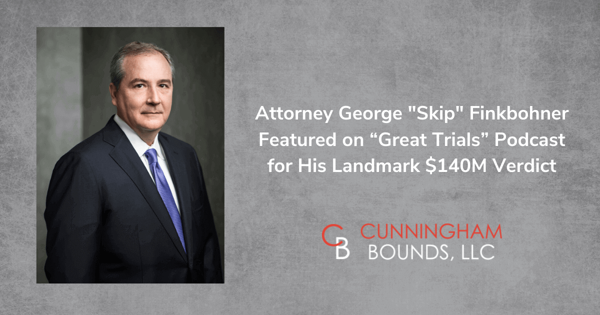 Attorney Finkbohner Featured on “Great Trials” Podcast for His Landmark ...